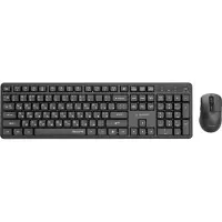Gembird Kbs-wms-01-cyrl Silent Ru Layout Trådløst Tastatur Og Mus