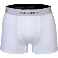 Dolce&Gabbana Boksershorts lysegrå / sort / hvid