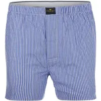 Steppin' Out teppin' Out Boxerhort i Poplin med triber Blå måle