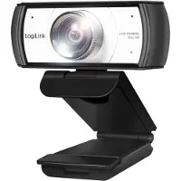 Logilink Conference HD USB webcam 120° dual microphone manual focus