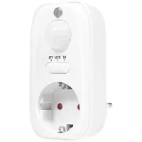 Logilink PA0248, 230 V, 16 A, Hvid, Status, 800 W, CEE 7/3