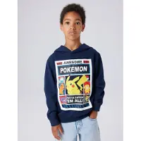 Name it Sweatshirt 'NKMDU POKEMON' marin / gul / lilla / hvid