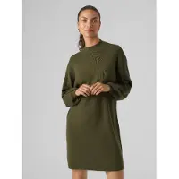 Vero Moda Strikkjole 'Nancy' oliven