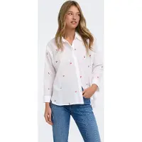 ONLY Bluse 'ONLNEW LINA GRACE' grøn / oliven / hvid
