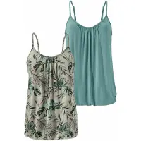 LASCANA Overdel beige / grøn