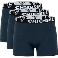 Chiemsee Boksershorts mørkeblå / sort / hvid