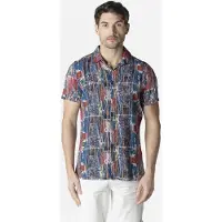 KOROSHI Skjorte beige / blå / indigo / brun / rustbrun / hvid