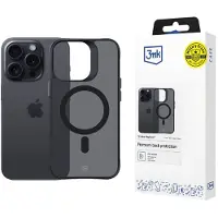 3mk Protection 3mk Smoke MagCase med MagSafe til iPhone 15 Pro – Halvgennemsigtig