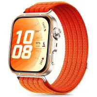 Tech-Protect nylon-sportsrem - Huawei Watch Fit 3/4/4 Pro/5/5 Pro - Orange