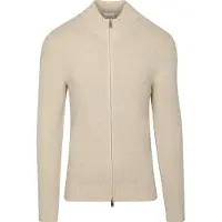 Profuomo Vet i Kogt Uld Ecru Beige Off-white måle