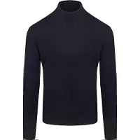 Suitable uitable Merino Højhalet Trøje Marineblå Blå Mørkeblå måle