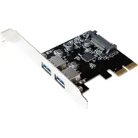 Logilink PC0080, PCIe, USB 3.2 Gen 1 (3.1 Gen 1), 10 Gbit/sek., 120 mm, 73 mm, 20 mm
