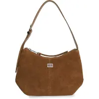 Tommy Hilfiger Slouchy Suede Skuldertaske
