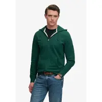 Superdry Sweatjakke 'Essential' grøn