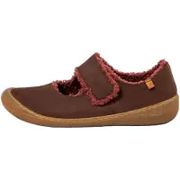 El naturalista El Naturalistatil kvinder. 257391112005_012 Sneakers i læder N5739 Pawikan brun (42), Fast, Velcro, Casual