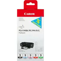 Canon Ink PGI-9 Blækpatron Multipack BK + CMY