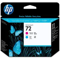 HP Printhoved 72 C9383A, Magenta/Cyan