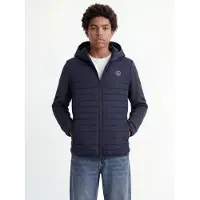 Jack & jones Junior Overgangsjakke 'JJEMulti' navy / rød / hvid
