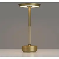 24.Se Bordlampe/natlampe med touch-kontrol og USB-opladning - Guld