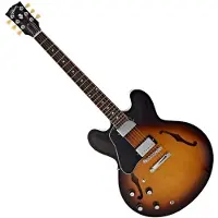 Gibson ES-335 Left Handed Vintage Burst