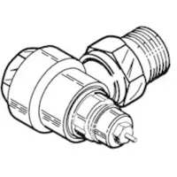 Danfoss 1 Vinkelløbende RA-G 25 ventil