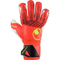 Uhlsport Målmandshandske Fangmaschine Soft Flex Frame - Rød/Hvid/Gul, størrelse 5