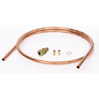 Danfoss AF, 15 cm Ø10 x 1 mm curør, nip G 1/4, klemringsforsk