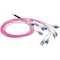 ACT Dc5509 Om4 Preterm 24f Lc Polarity Twist Fiberoptisk Kabel 45 M