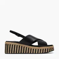 Clarks Dame Tessiah Krydsrem Sandaler Black Interest