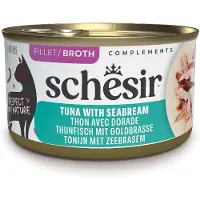 Schesir Økonomipakke: 24 x 70 g Complements i bouillon - Tun med skinke