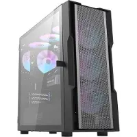 Darkflash DK431 mesh kabinet - sort