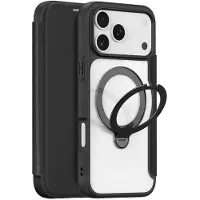 DUX iPhone 17 Pro Max Skin X Pro Magnetisk Flip Cover - Sort