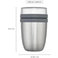 Mepal Ellipse 500+200ml Termokasse