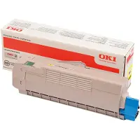 OKI Tonerkassette gul, 6000 sider