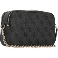 GUESS Guesstil kvinder. HWBG9672140 Noelle Crossbody Bag sort (OSFA), Casual, Polyuretan