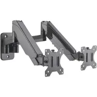 Manhattan 461627, 8 kg, 43,2 cm (17), 81,3 cm (32), 75 x 75 mm, 100 x 100 mm, Sort