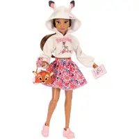Disney ily 4ever modedockor inspirerade av Bambi 11,5 " Tall med 13 punkter av artikulering Glittery Mickey Ring ingår för dig!