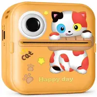Wozinsky WDT-05 Thermal Printer Camera for Kids - Orange