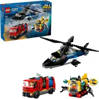 LEGO Remix - helikopter, brandbil og ubåd 60462
