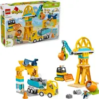 LEGO 3-i-1 Byggeplads med køretøjer 10476