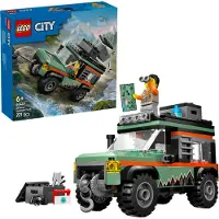 LEGO City - Firhjulstrukket Bjerg-Offroader 60447 - 221 Dele - - OneSize - Klodser