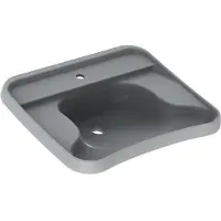Geberit Ifo Care håndvask med hanehul uden overløb 660 x 575 x 190 mm