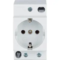 Eaton Modulær stikkontakt 2P+Z 16A 250V Schuko til skinne Z-SD230 266875