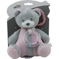 Tulilo Musikboks pink bjørn 18 cm