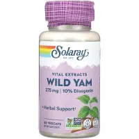 Solaray Wild Yam Kapsler 60 Enheder