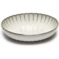 Serax Inku høj tallerken S Ø19 cm White