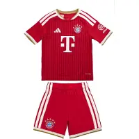 Adidas Fc Bayern Munich 26/27 Hjem Kortærmet Junior Sæt