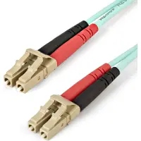 StarTech.com Aqua Om4 Duplex Multimode Fiber Optic Cable 5 M Netværkskabel