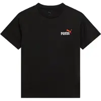 Puma Shirts 'ESS No. 1' rød / sort / hvid