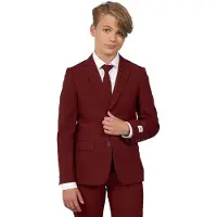 Oppo Merchandise Group B.V. Vinrødt jakkesæt, teen
